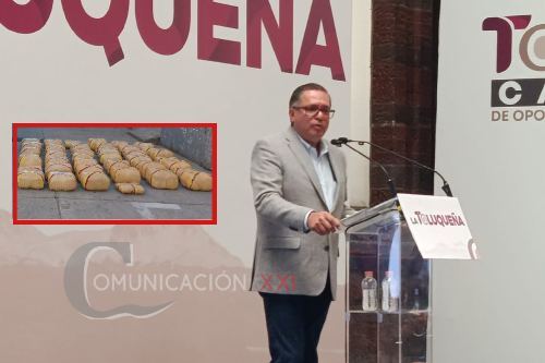Golpazo al narcomenudeo en Toluca, informa alcalde Ricardo Moreno